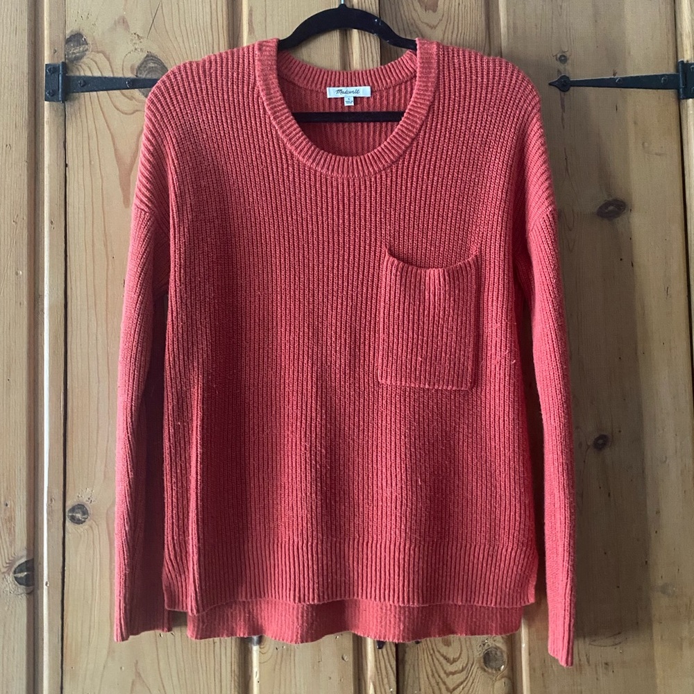 Orange Sweater